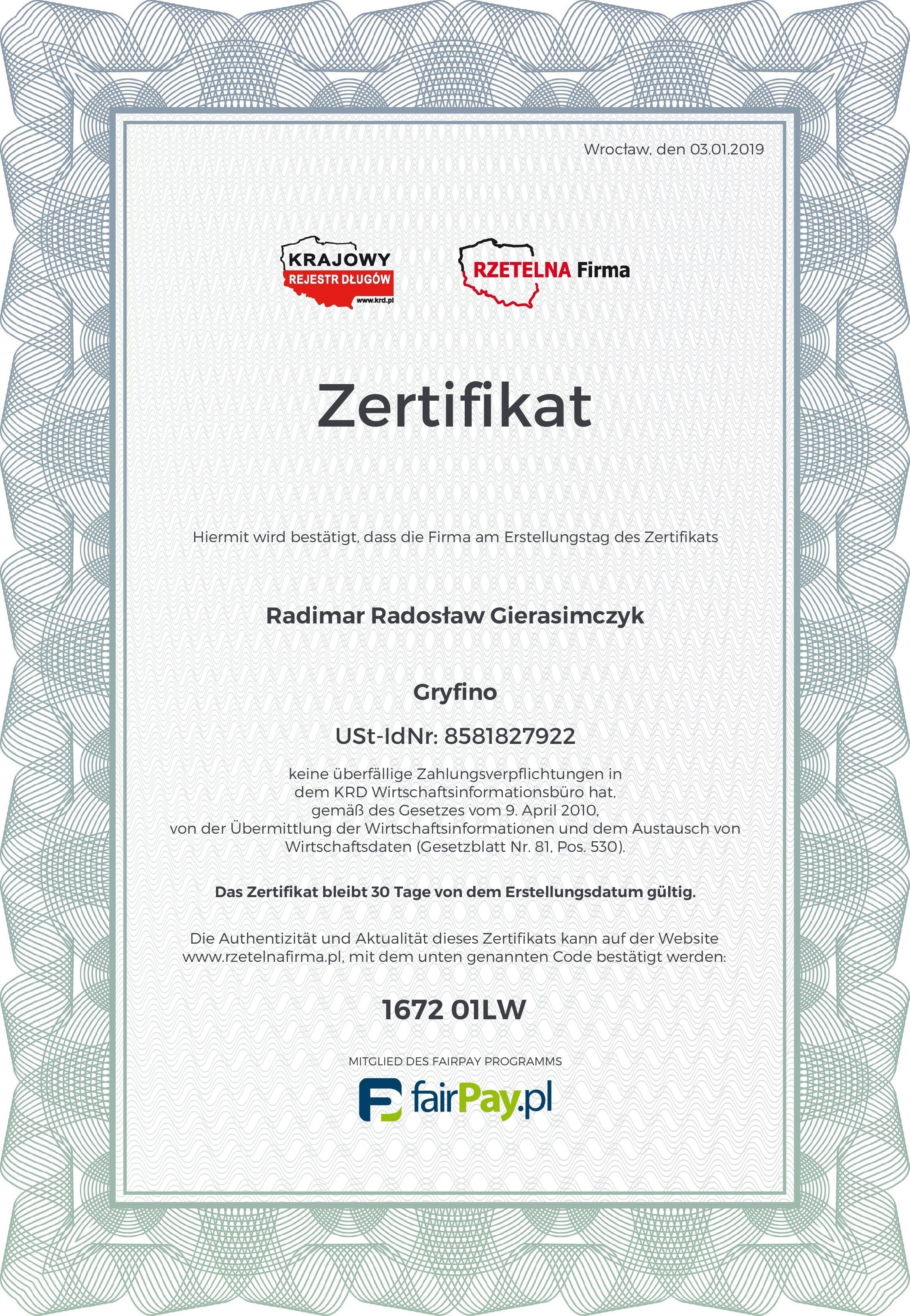 Rzetelna firma